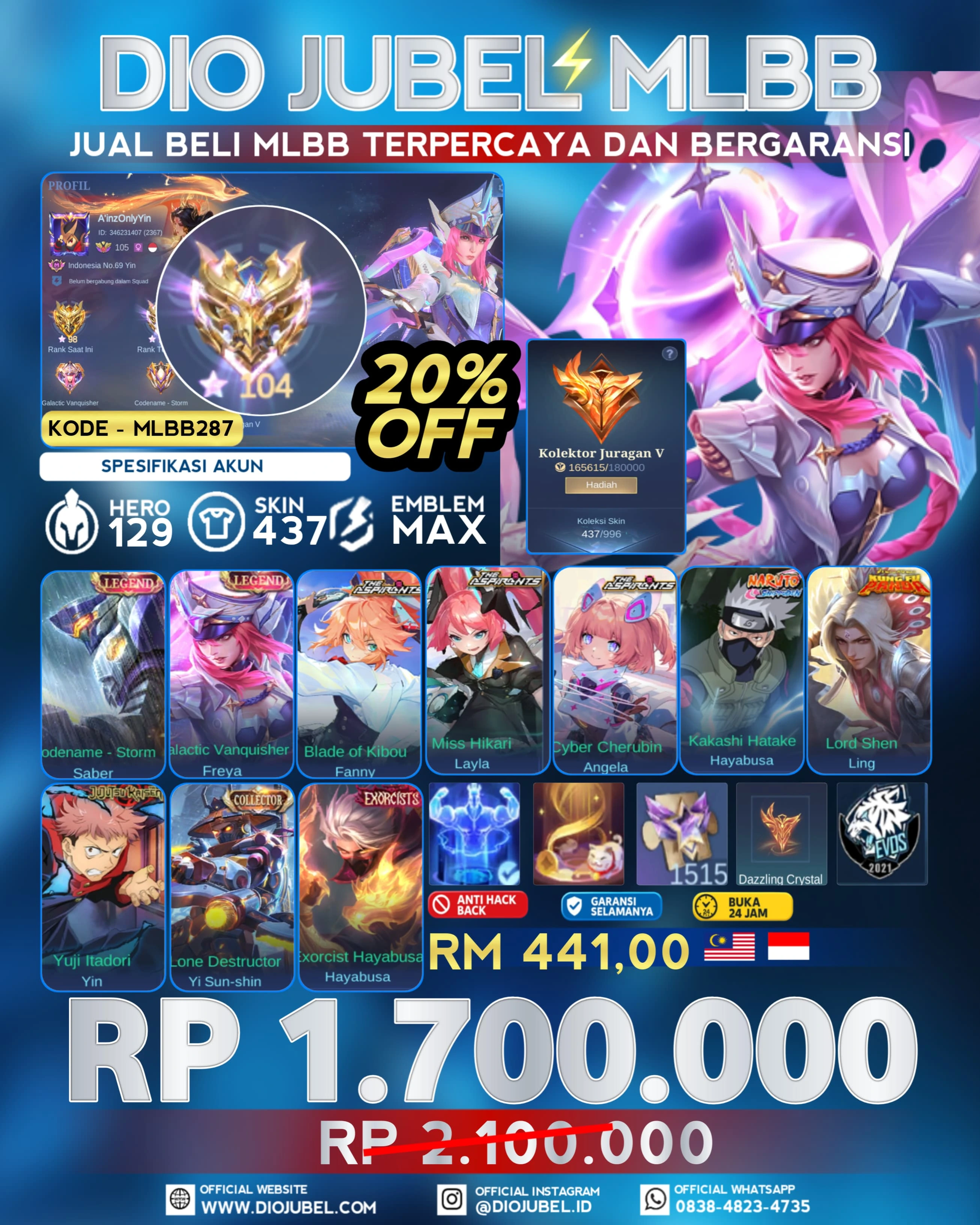 Freya Legend Jur